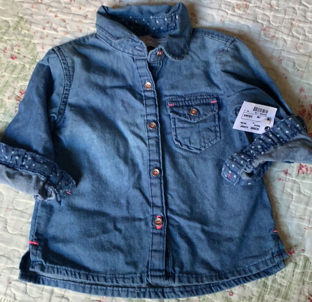 Camisa jeans infantil store renner