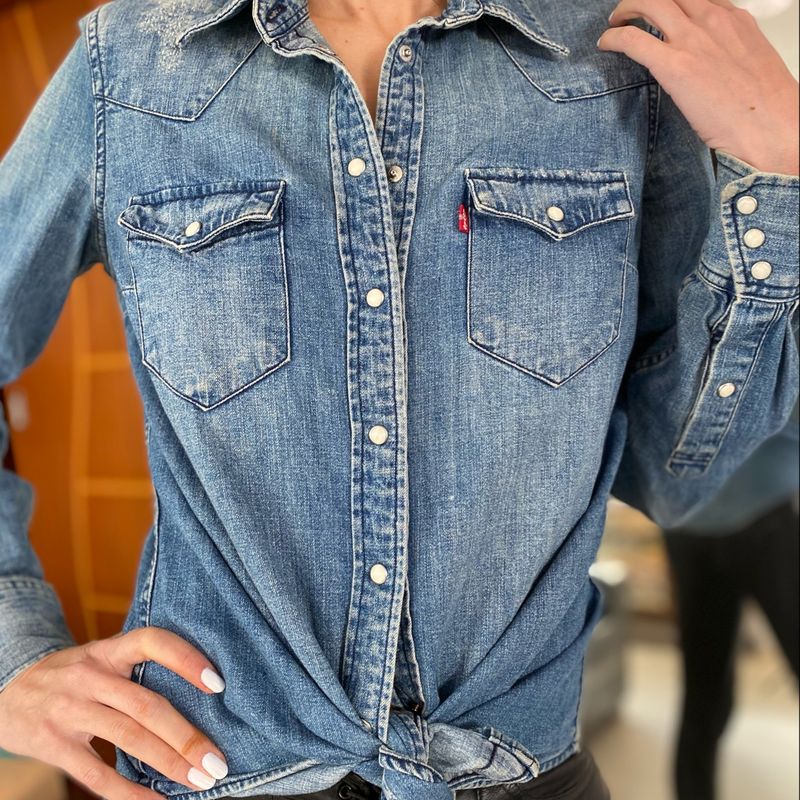 Camisa discount jean levis