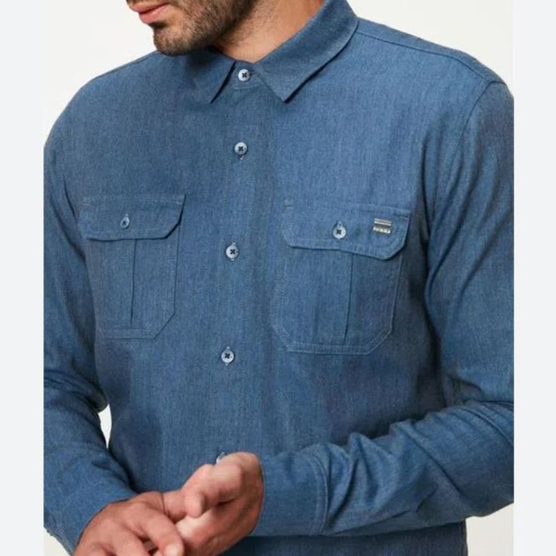 Renner camisa jeans store masculina