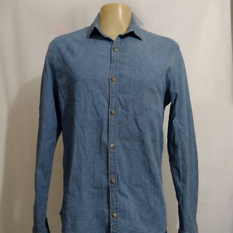 Camisa Jeans Masculina Camisa Masculina Pool Jeans Usado
