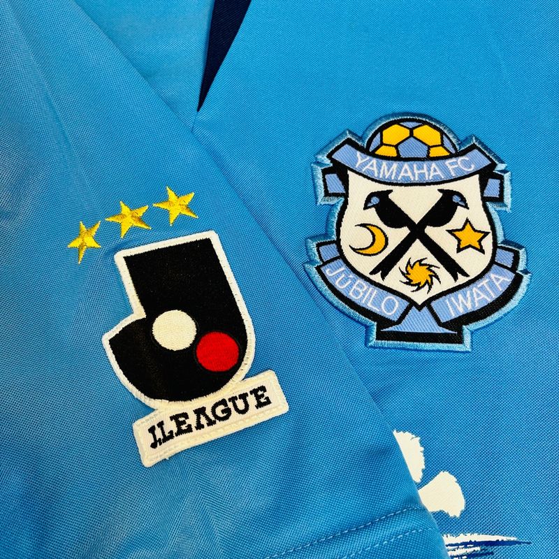 Camisa Jubilo Iwata 2007 Uniforme 1 Número 8 de Jogo | Puma Usado