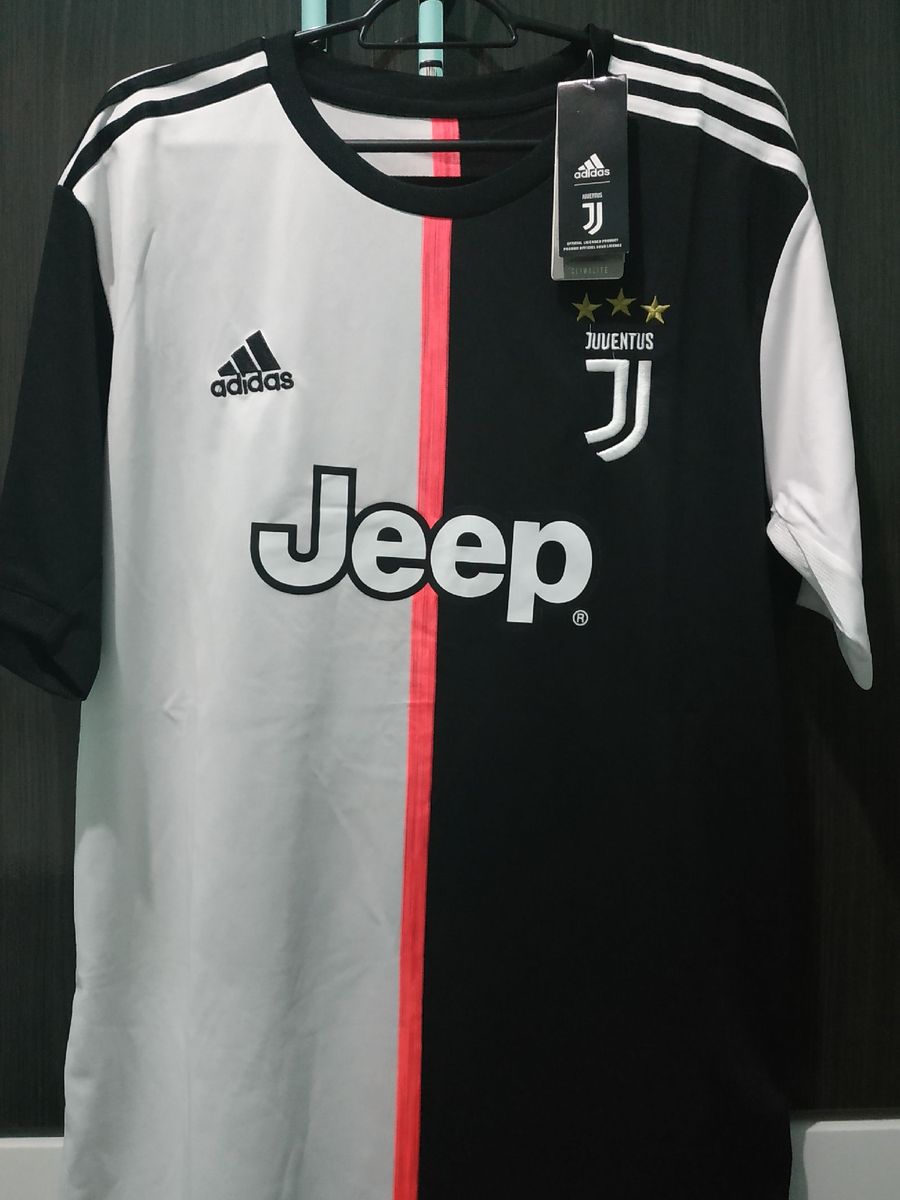 camisa juventus preta e branca