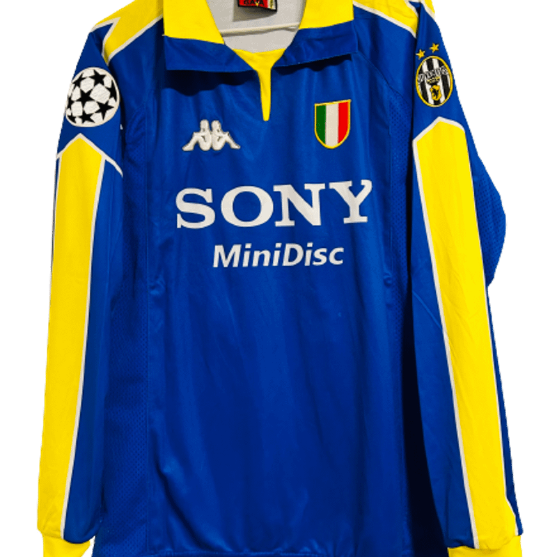 Camisa Juventus 1997/98 Del Piero #10 Uniforme 3 Manga Longa