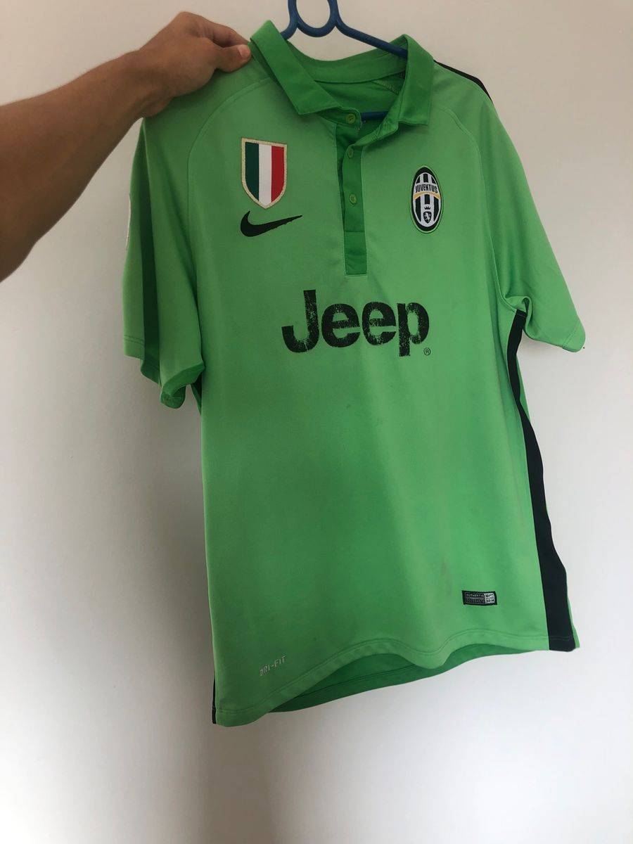 Nike Juventus 2014 シャツ 2XL Camisa Juventus Retrô 2014/2015 Preta e Branca - Nike