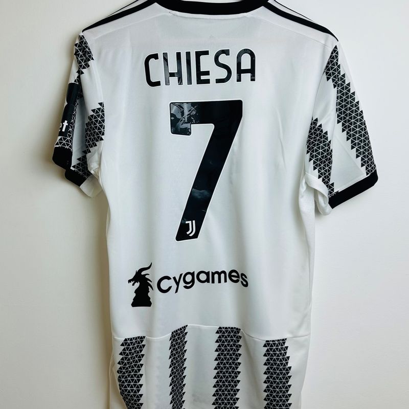 Camisa Juventus 2022/23 Uniforme 1 Federico Chiesa #7 Serie a