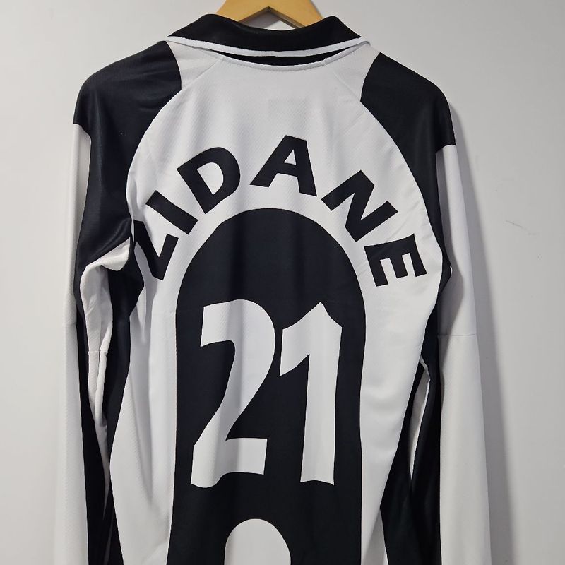 当時物 87-88 ユベントス ＃4 シレア 長袖 M0007 Camisa Juventus da Itália Zidane Retrô Manga Longa | Juve Nunca