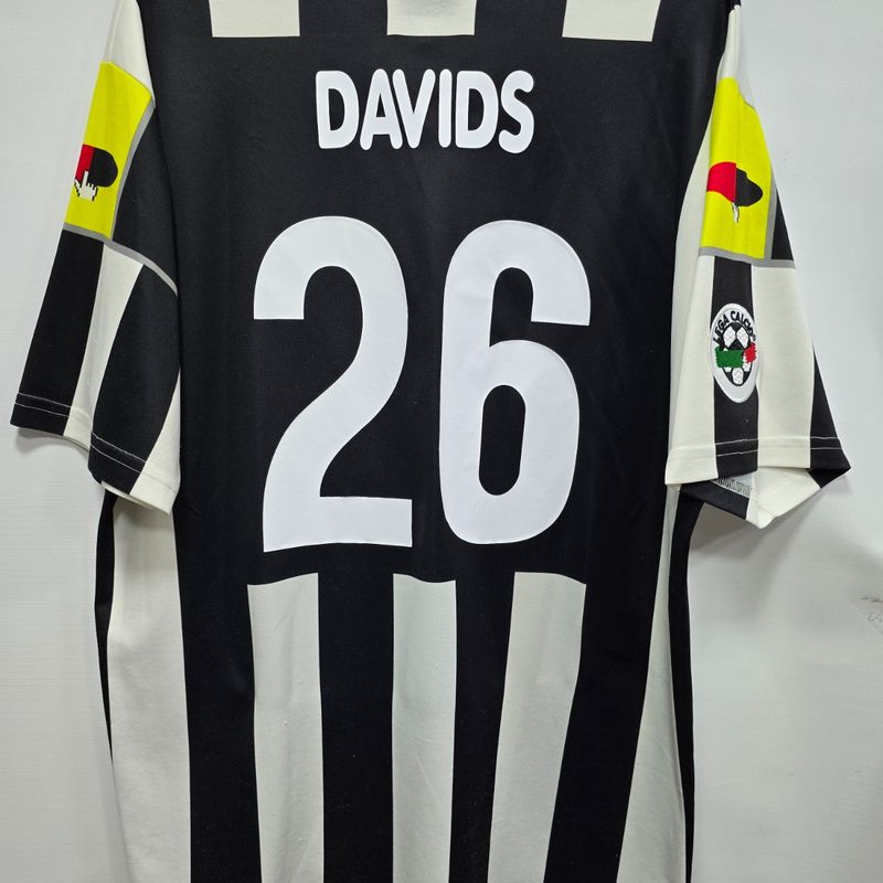 Lotto juventusユベントスDAVIDS ダーヴィッツ26 ユベントス ダーヴィッツ ユニフォーム 未使用•タグ付】ユベントス