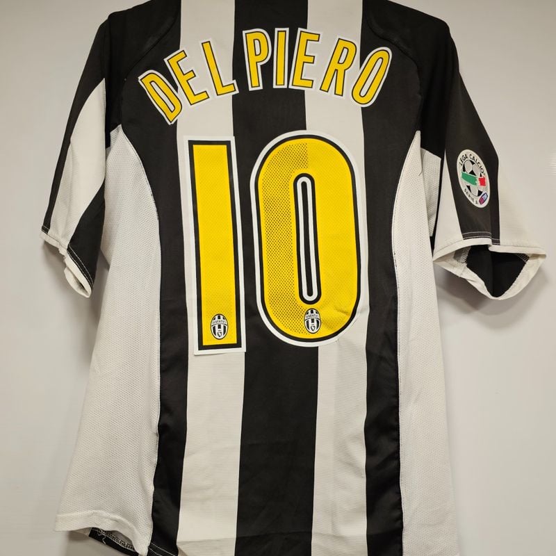 Camisa Juventus Home 04-05 M Del Piero 10 Série a Oficial | Nike