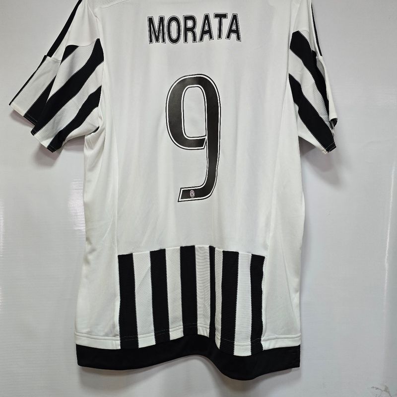 Camisa Juventus Home 15-16 G Morata 9 Série a Importada Oficial