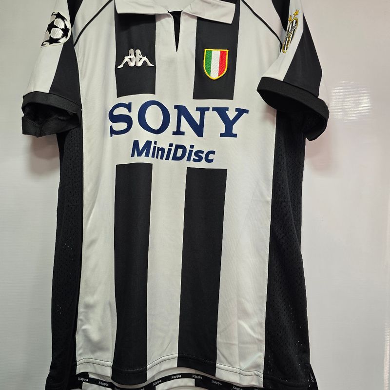 Camisa Juventus Home 97-98 G Zidane 21 Champions Importada Oficial