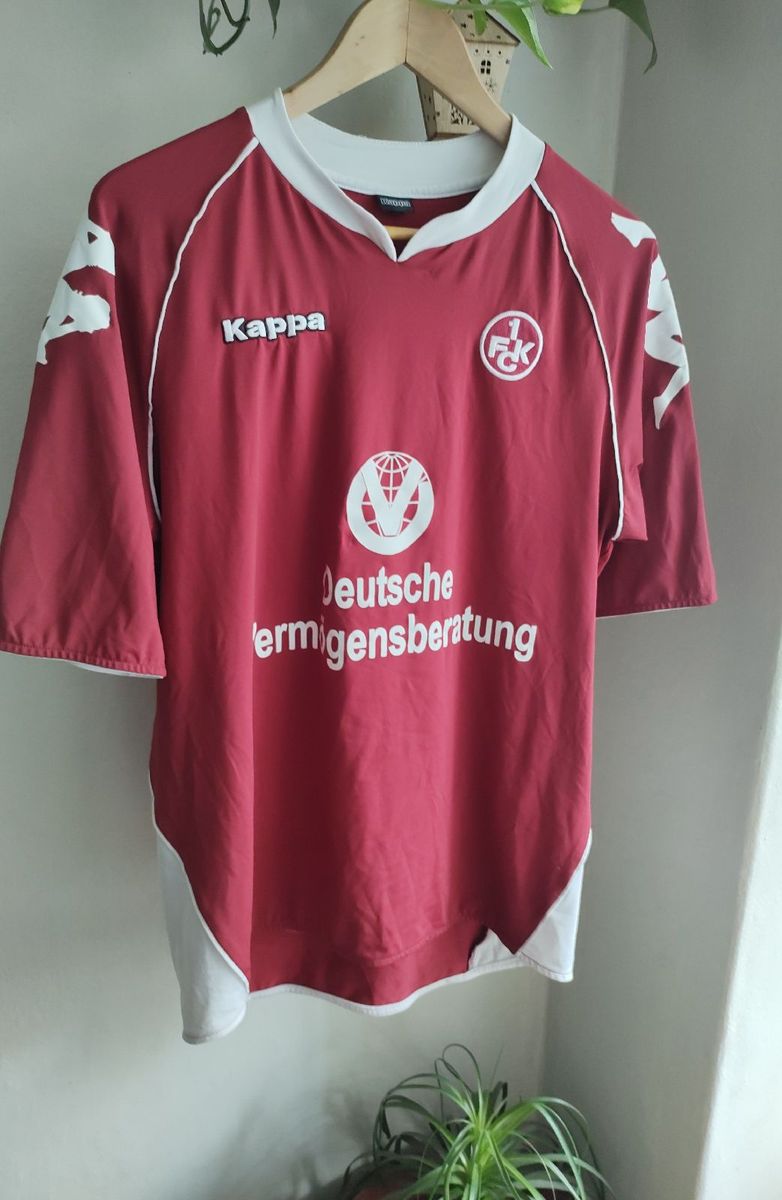 Maillot De Foot Kappa FC Kaiserslautern 2007-2008 - Taille XL - Rouge - Occasion
