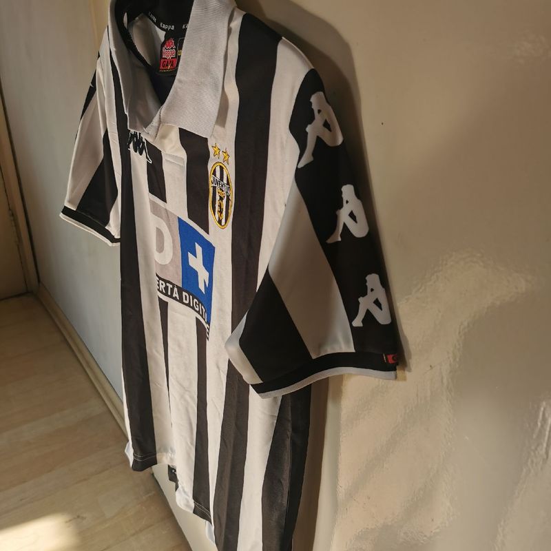 Camisa Kappa Juventus Zidane #21 | Camiseta Masculina Kappa Usado