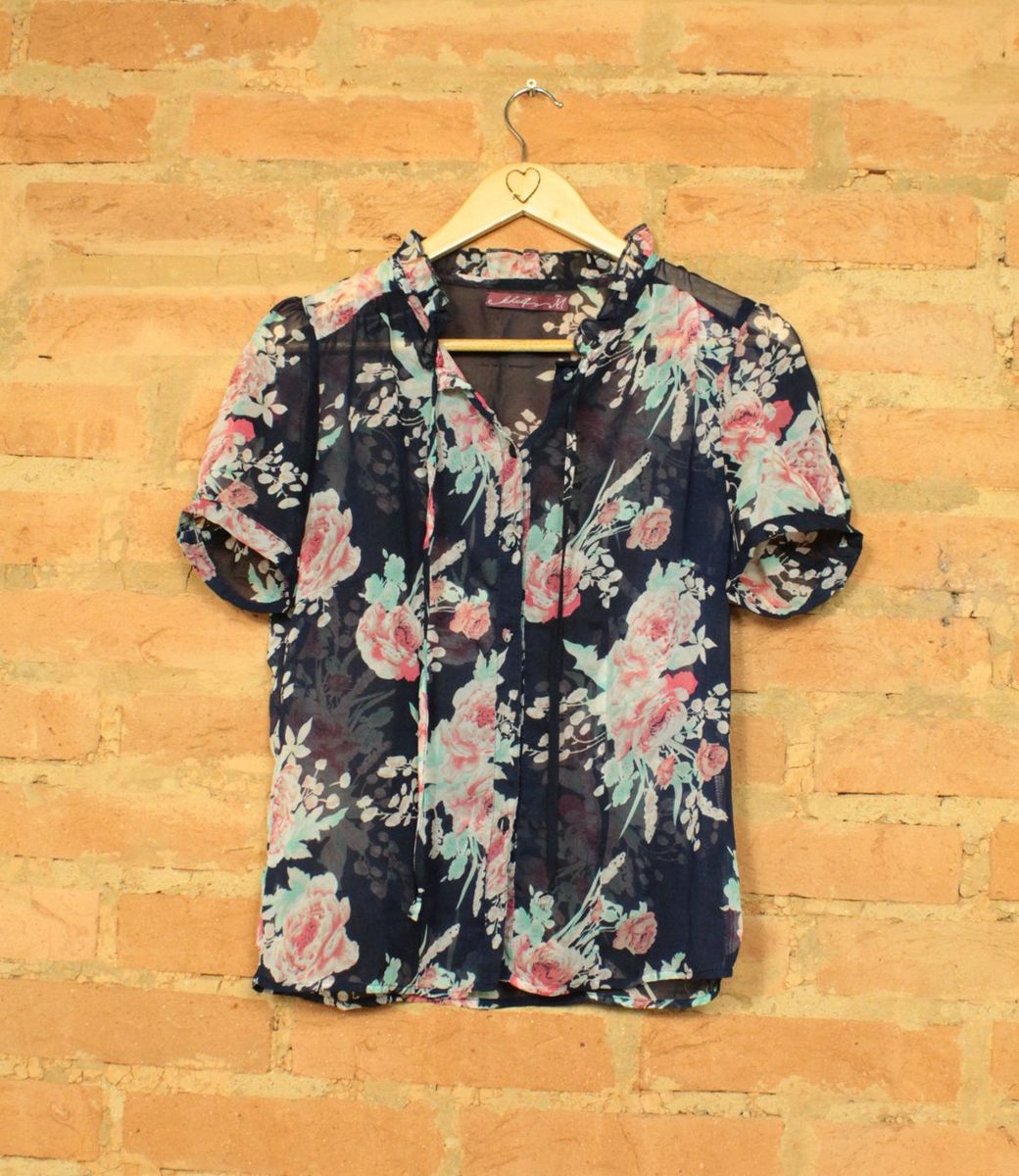 camisa khelf floral - camisas khelf