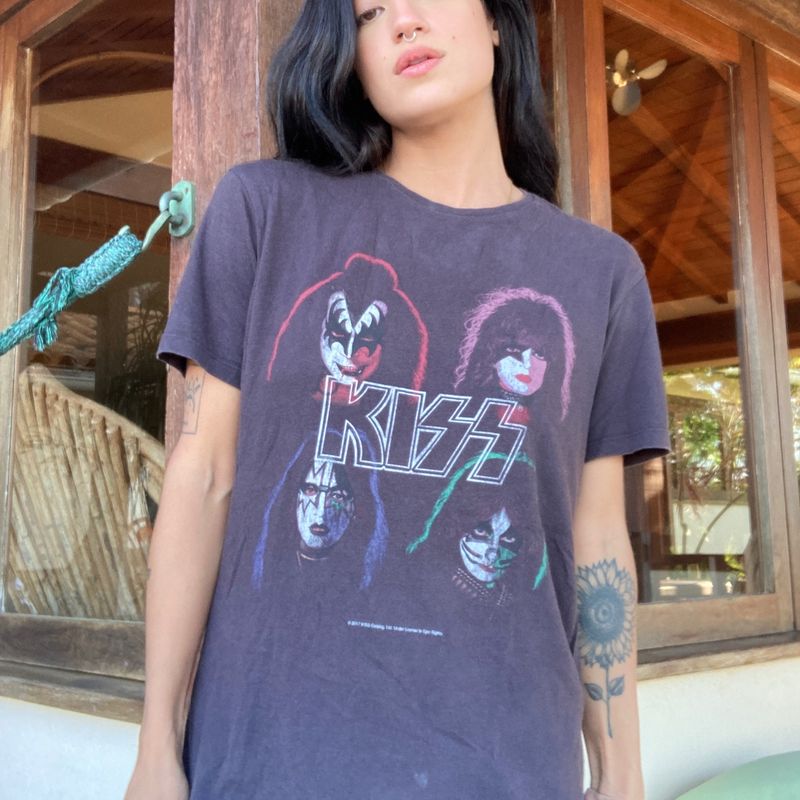 Camiseta kiss online zara