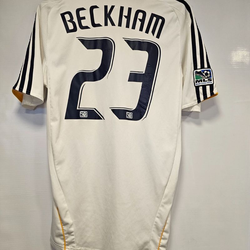 Camisa La Galaxy Home 2009 Beckham 23 Mls Oficial | Adidas Usado