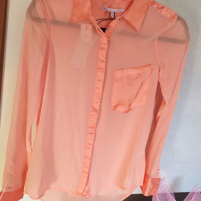 Camisa feminina hot sale tng