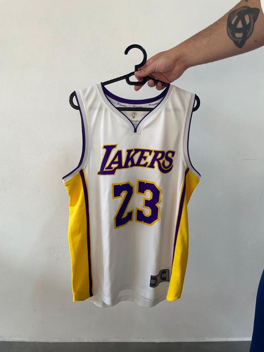 Camisa Lebron James Los Angeles Lakers Fanatics - Jersey - Edição ...