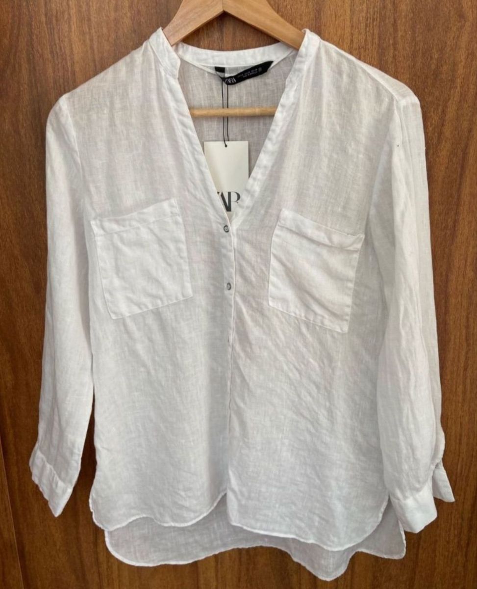 Camiseta Feminina Zara Branco