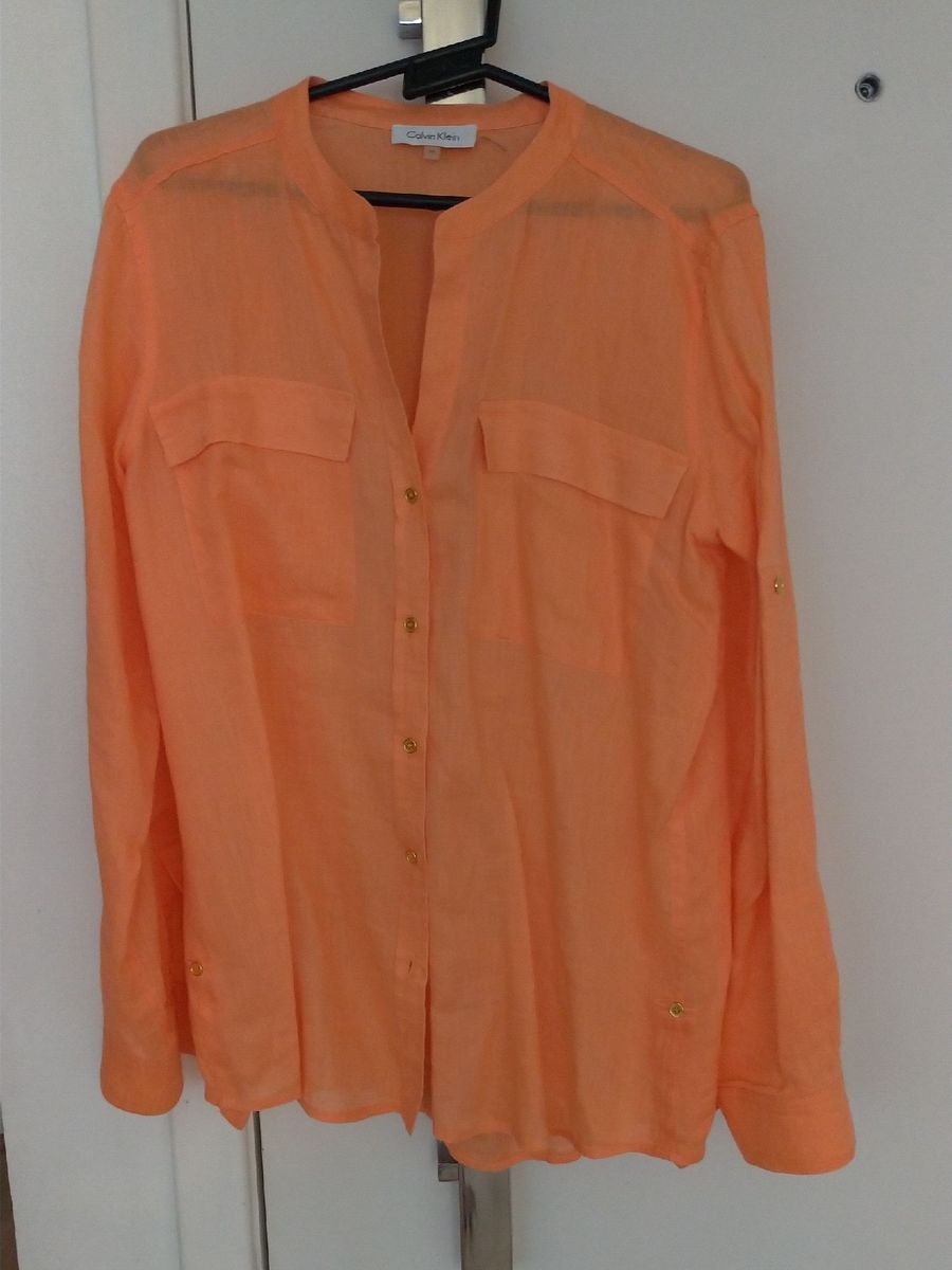 camisa de linho feminina