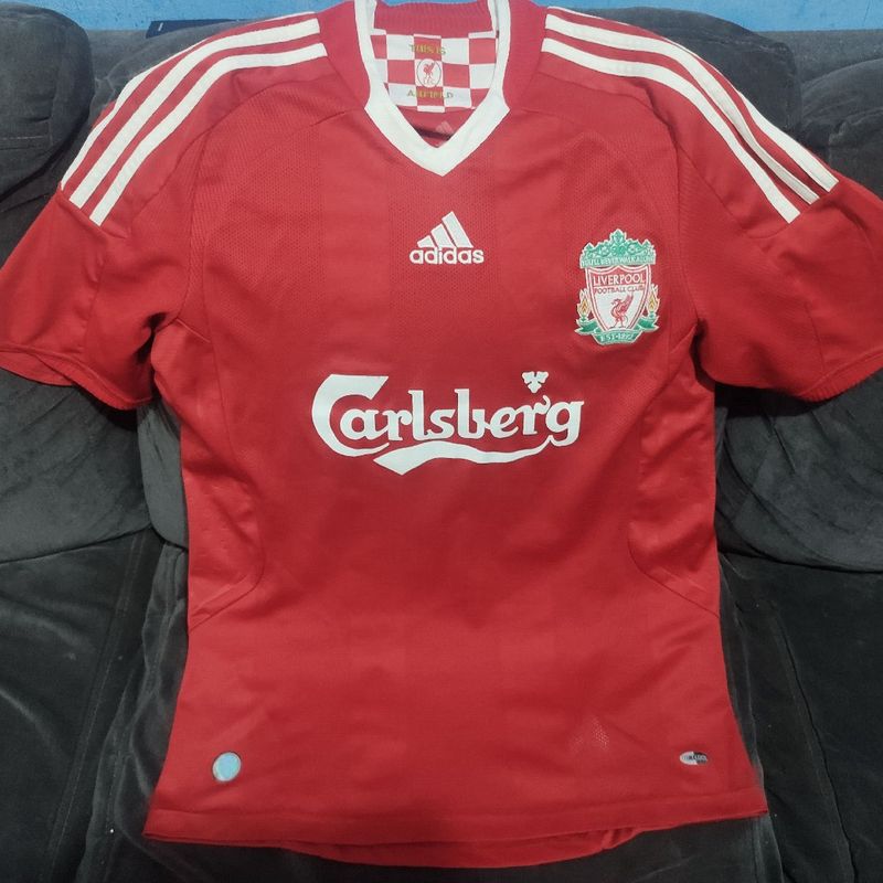 Camisa Liverpool 09 10 Adidas Usado 83475548 enjoei