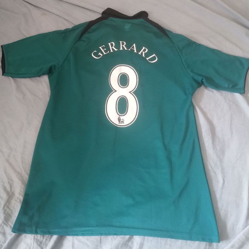 Camisa Liverpool 2008/09 #8 Gerrard | Roupa Esportiva