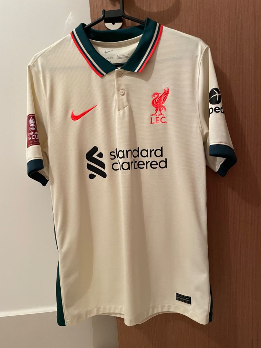 Camisa Liverpool Away 21/22 | Nike Usado 107148388 | enjoei