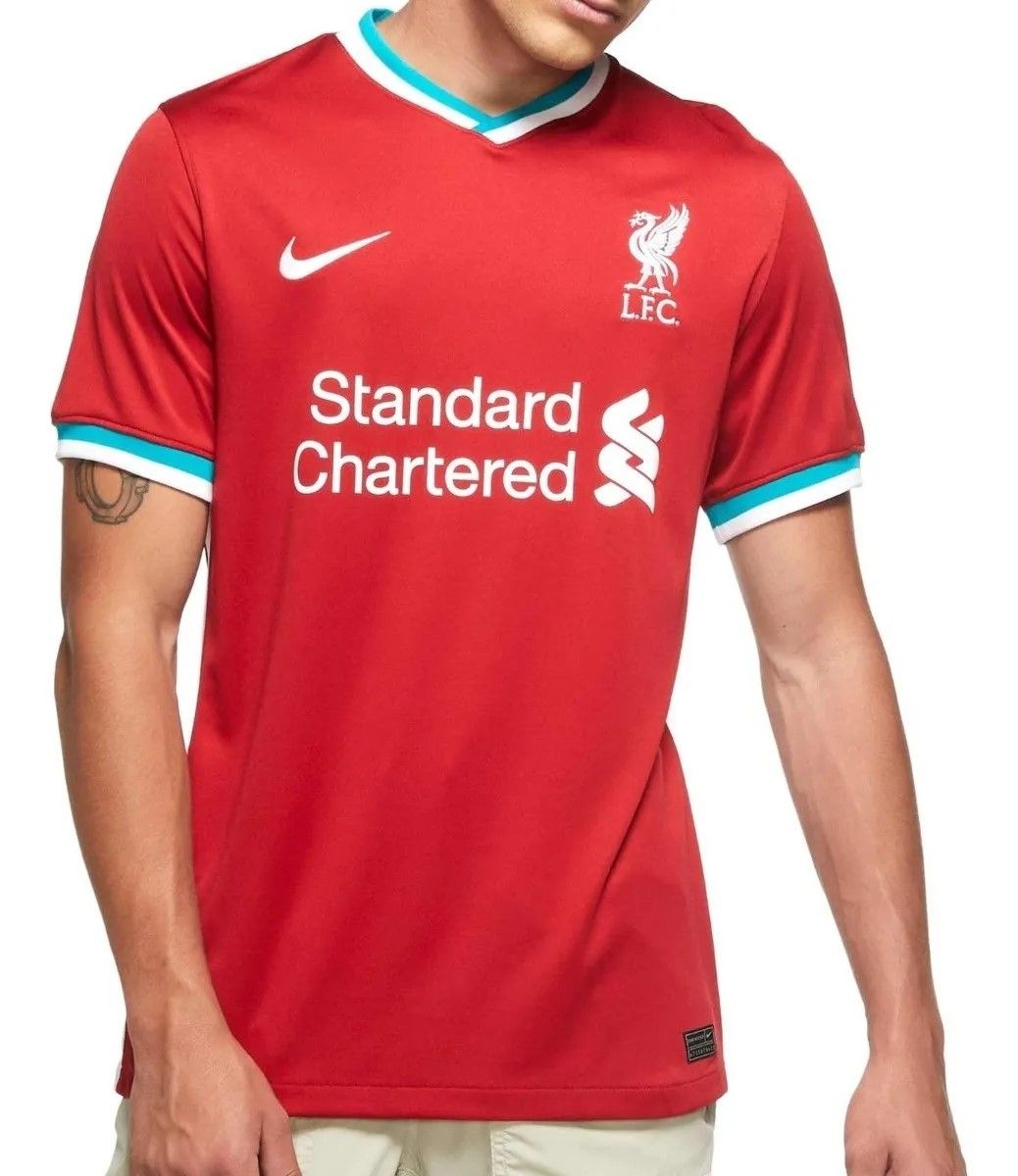 Camisa Liverpool S/nº Oficial Nike 2020 Roupa Esportiva Masculino