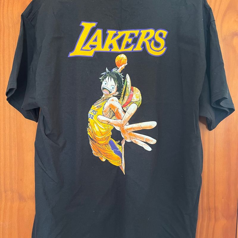 Camisa Los Angeles Lakers X One Piece | Lakers Nunca Usado