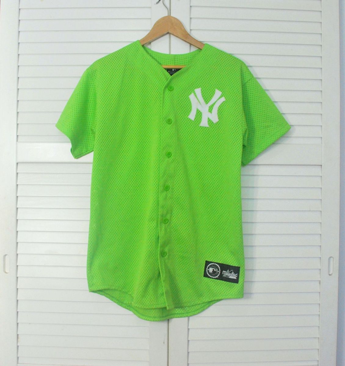 camisa masculina neon