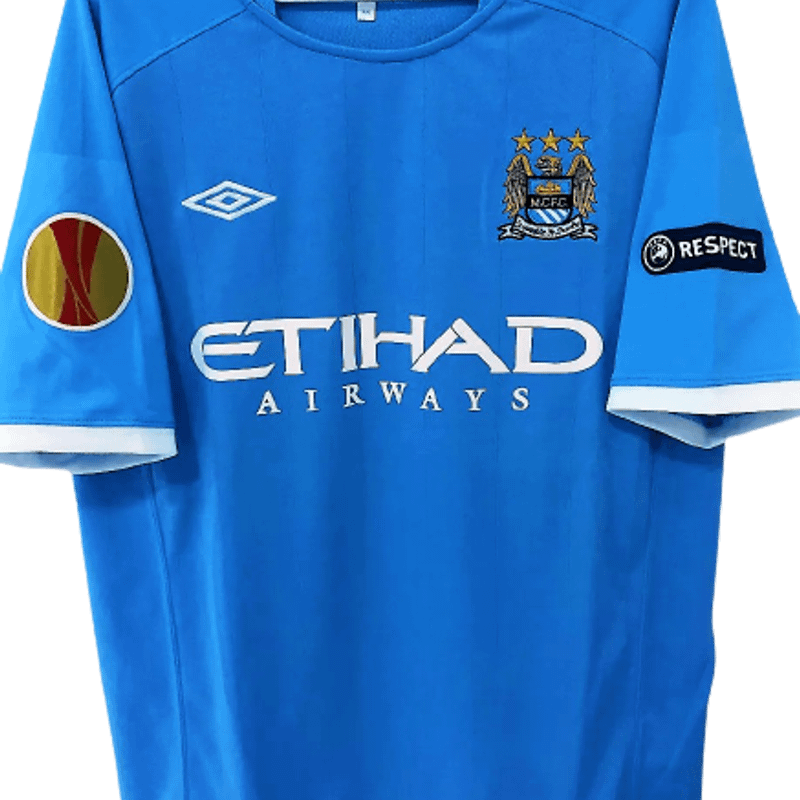 Camisa Manchester City 2010/11 Tevez #32 Autografada | Roupa