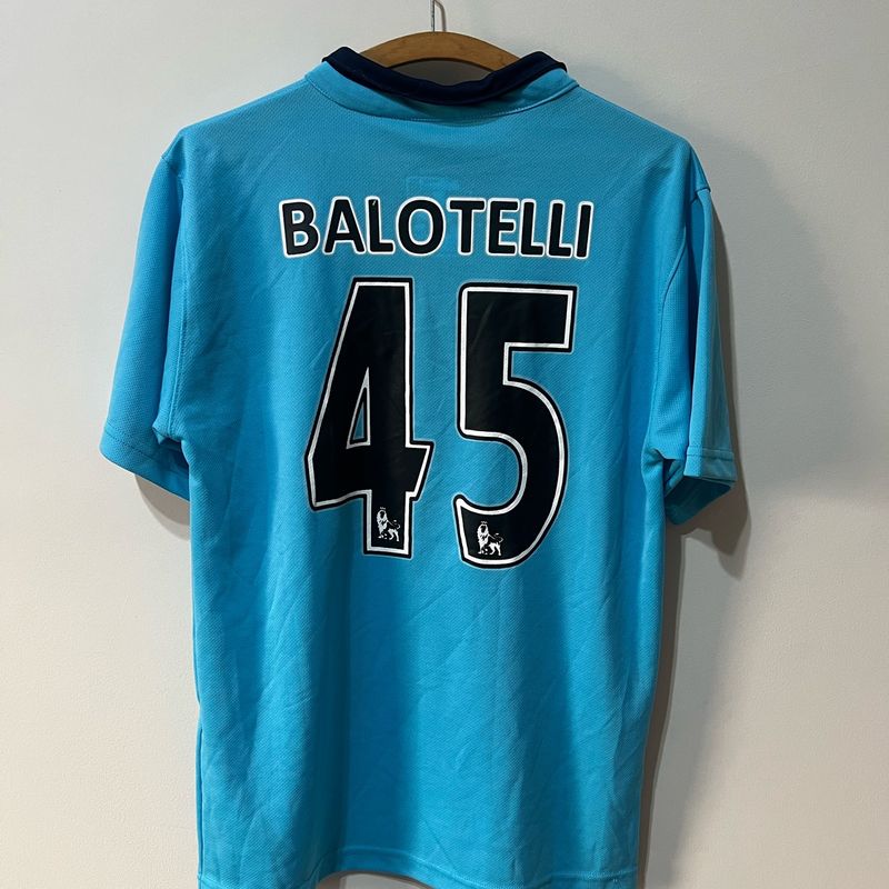 Camisa Manchester City 2012/13 Balotelli Número 45 | Umbro Usado