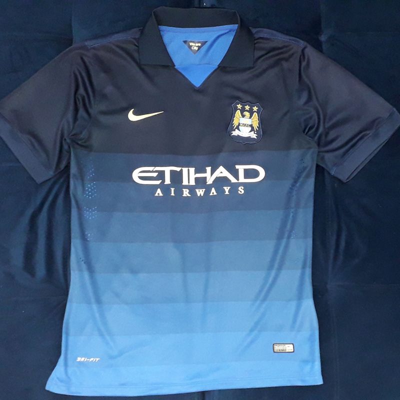 Camisa Manchester City - Nike - 2014/15 - Gg | Camisa Masculina