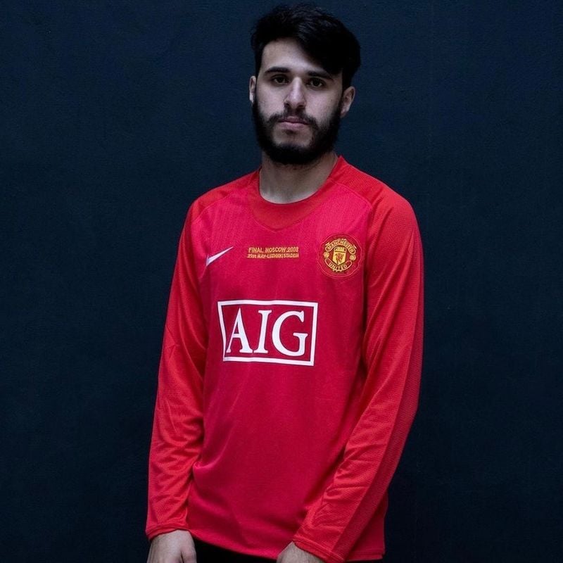 Camisa Manchester United 07/08 Nike Vermelha | Nike Usado