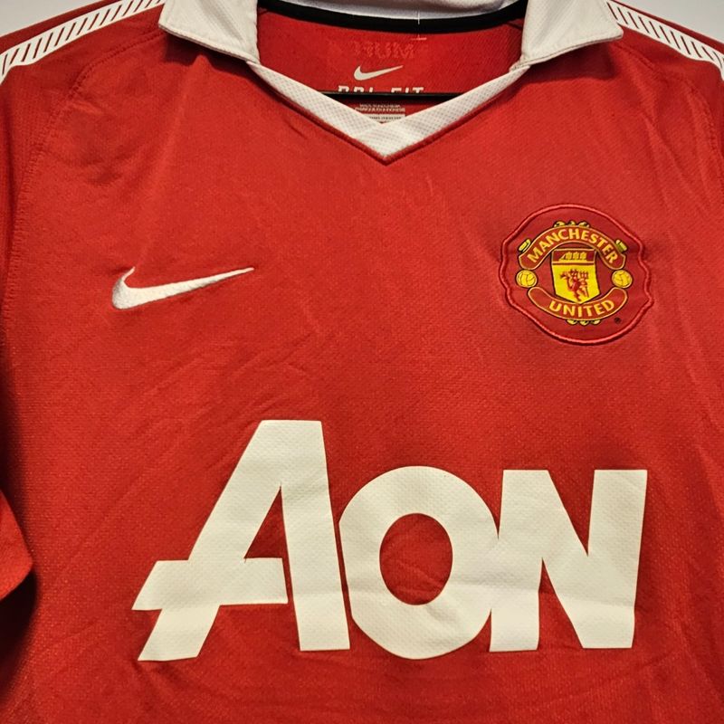 Camisa Manchester United Home 10-11 Giggs 11 Premier League