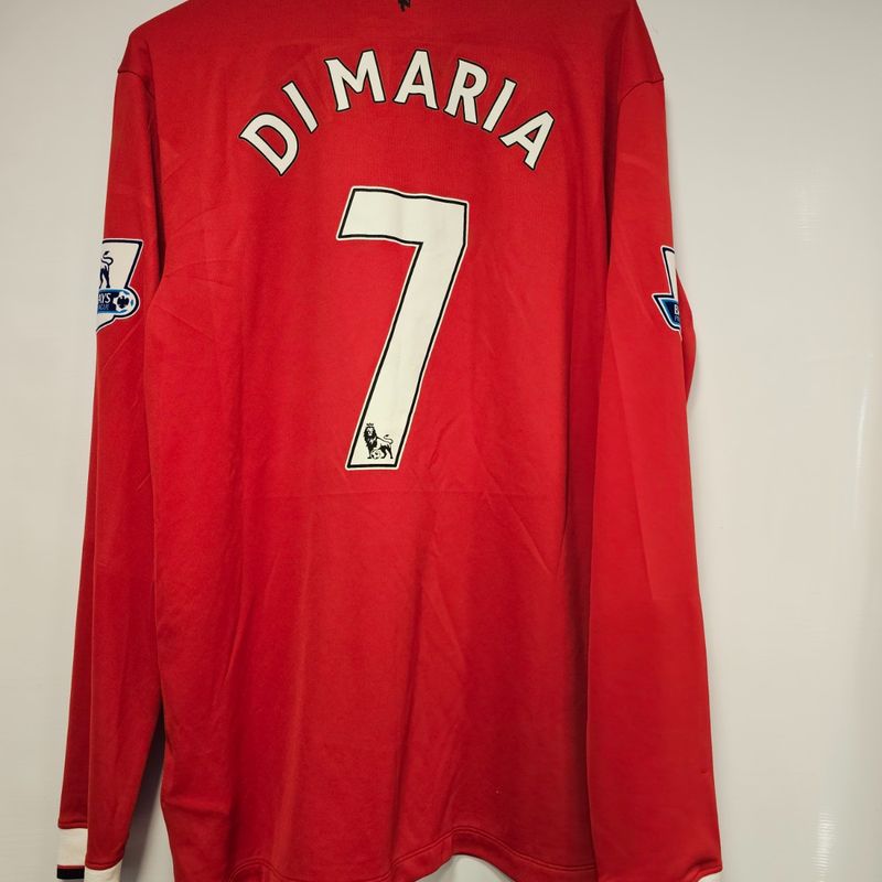 Camisa Manchester United Home 14-15 G Manga Longa Di Maria 7