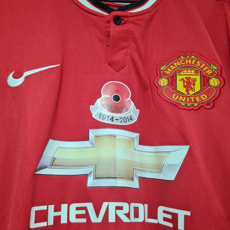 Camisa Manchester United Home 14-15 Gg Di Maria 7 | Nike Nunca