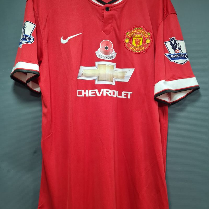 Camisa Manchester United Home 14-15 Gg Di Maria 7 | Nike Nunca