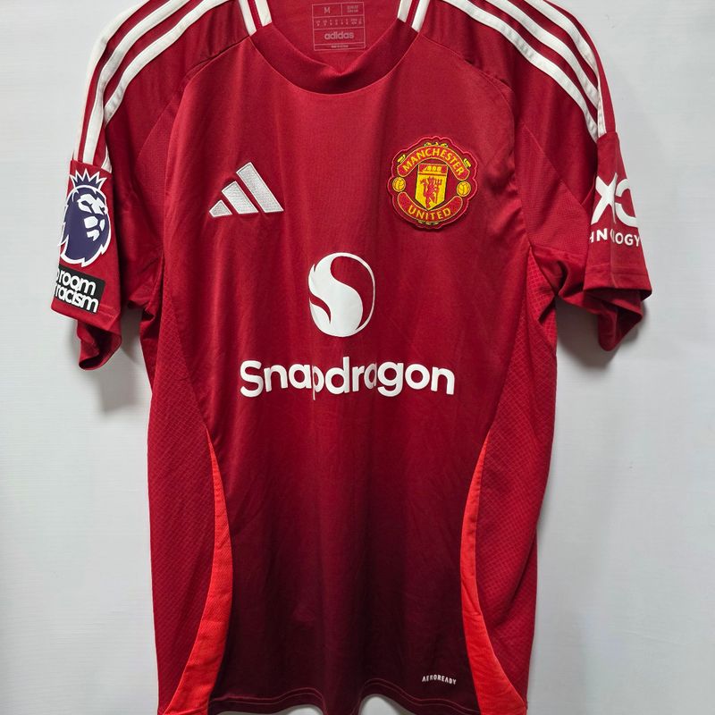 Camisa Manchester United Home 24-25 M Garnacho 17 Premier League