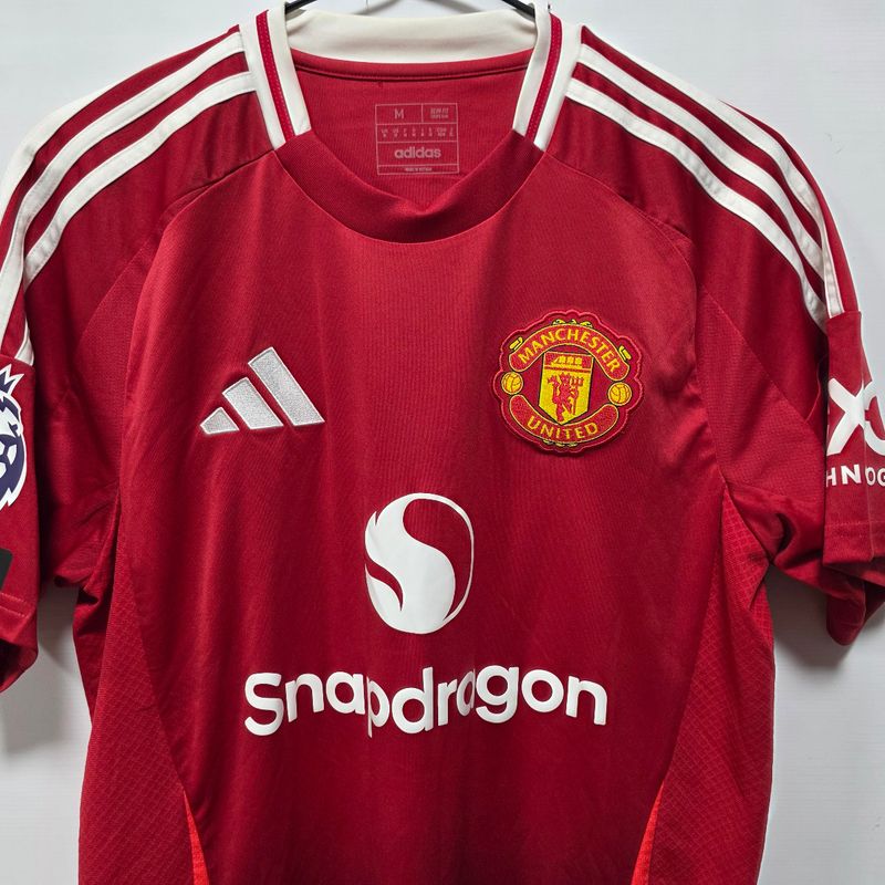 Camisa Manchester United Home 24-25 M Garnacho 17 Premier League