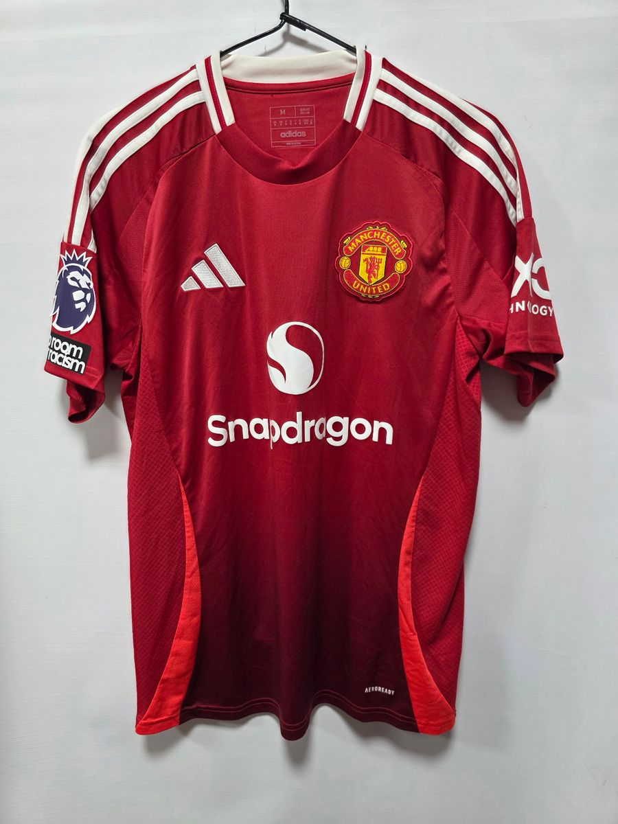 Camisa Manchester United Home 24-25 M Garnacho 17 Premier League