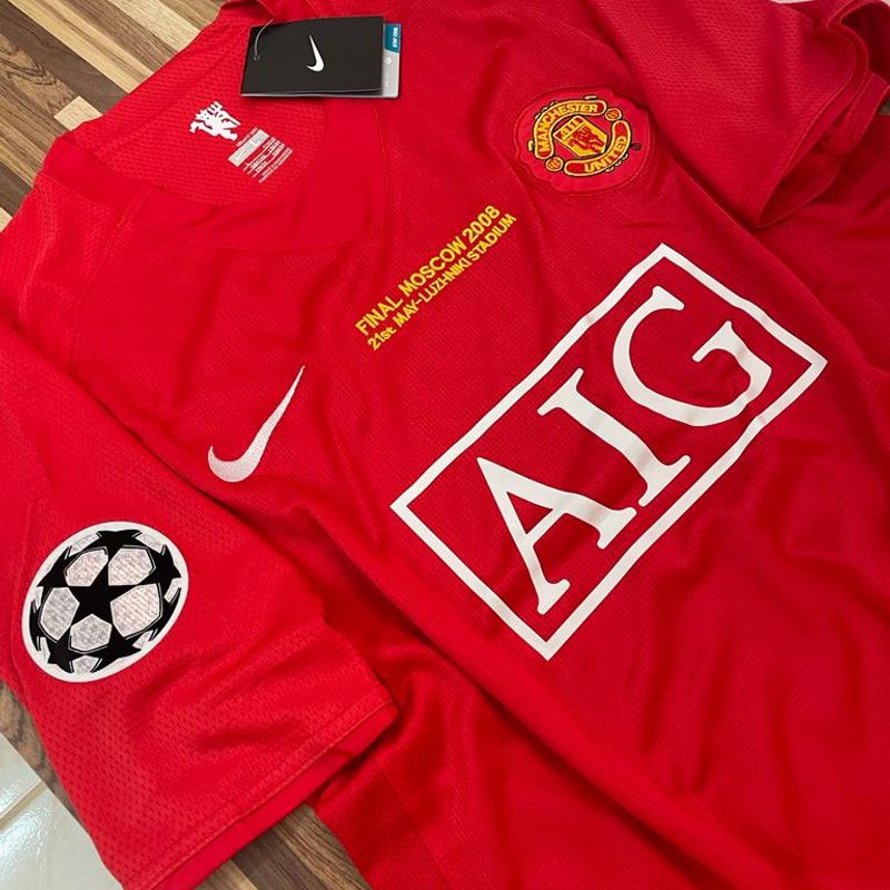 Camisa Manchester United Nike Cristiano Ronaldo #7 Champions