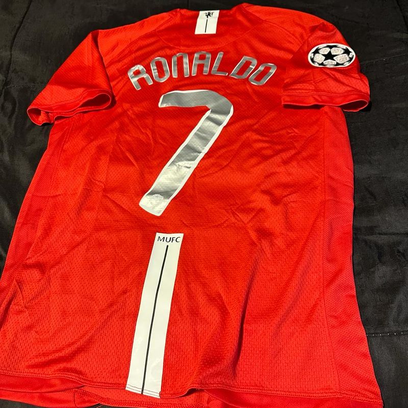 Camisa Manchester United Nike Cristiano Ronaldo #7 Champions