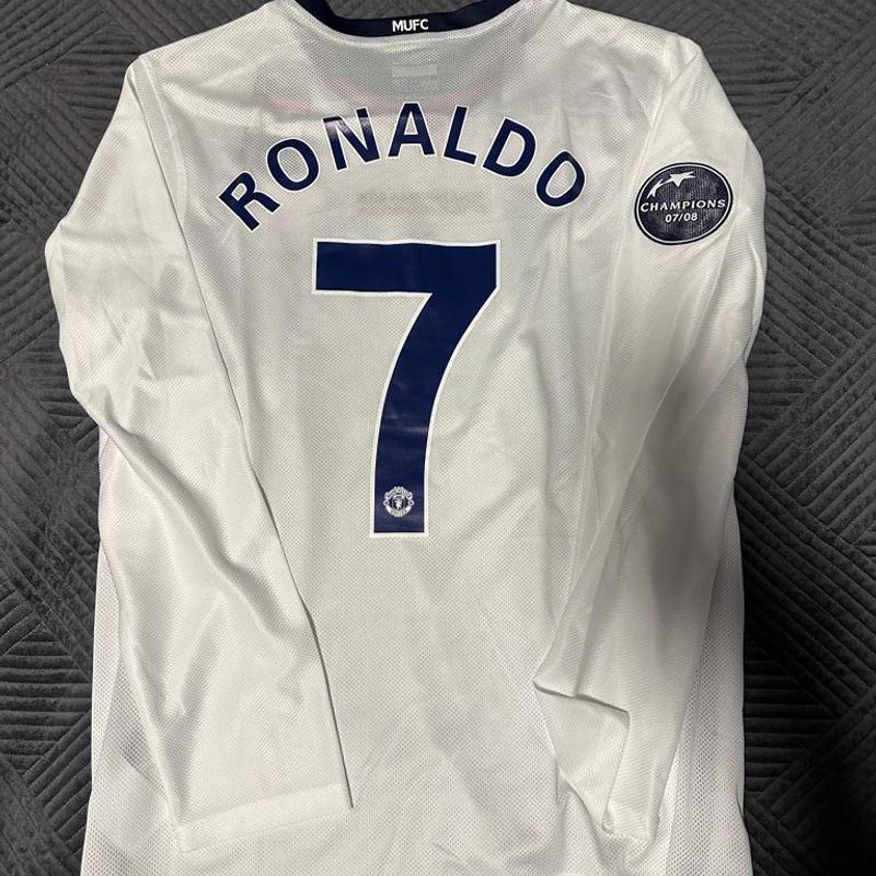 Camisa Manchester United Nike Cristiano Ronaldo #7 Mangas