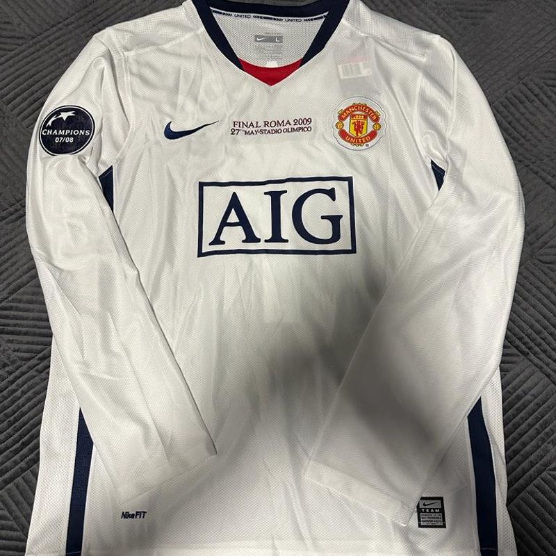 Camisa Manchester United Nike Cristiano Ronaldo #7 Mangas