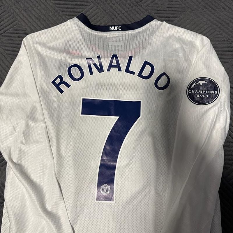 Camisa Manchester United Nike Cristiano Ronaldo #7 Mangas