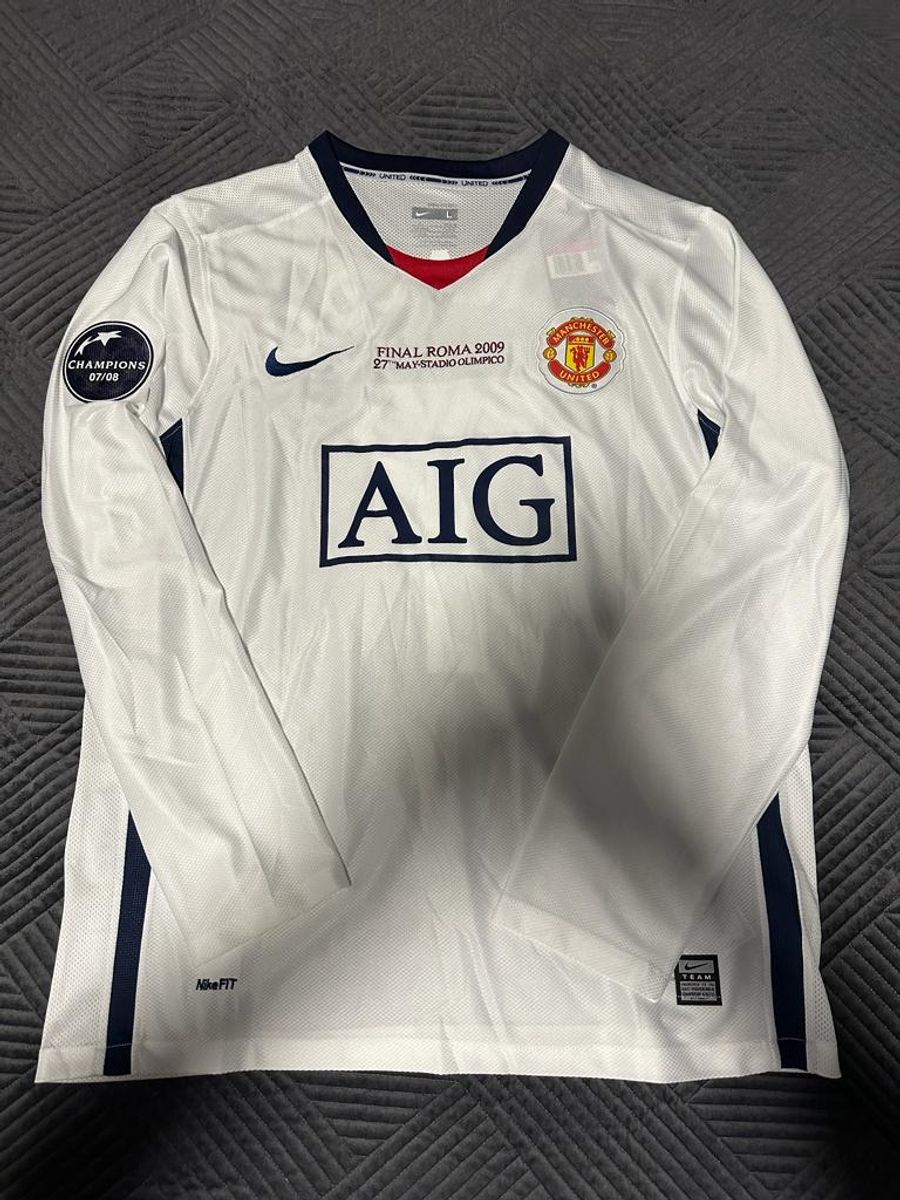 Camisa Manchester United Nike Cristiano Ronaldo #7 Mangas