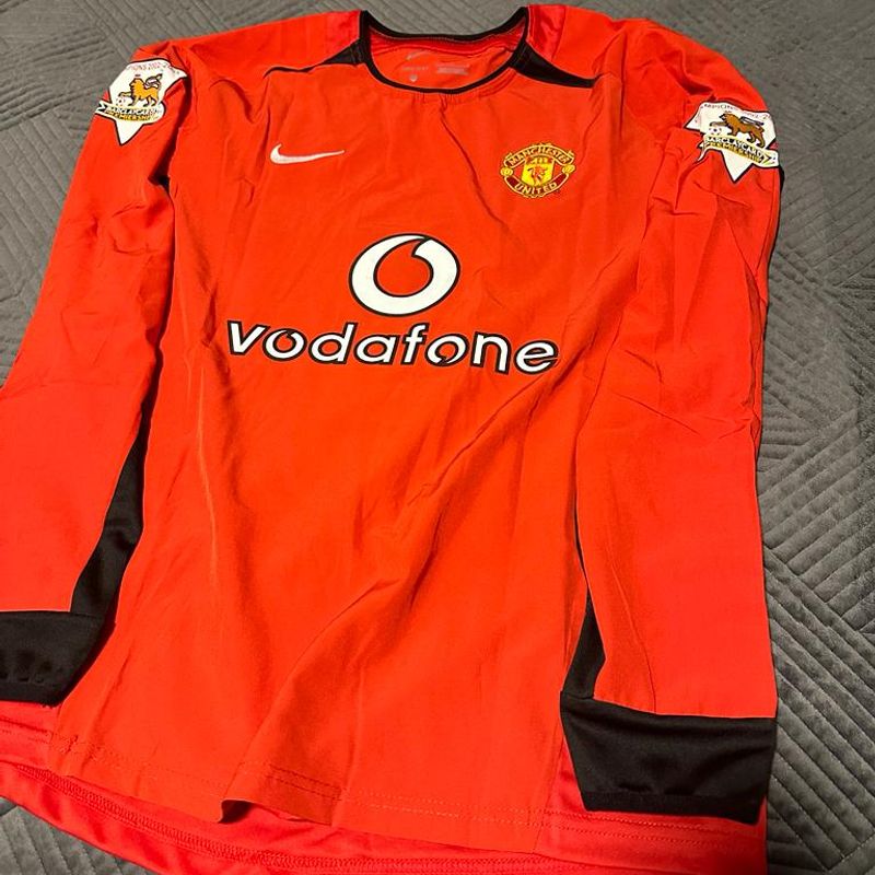 Camisa Manchester United Nike Cristiano Ronaldo #7 Mangas
