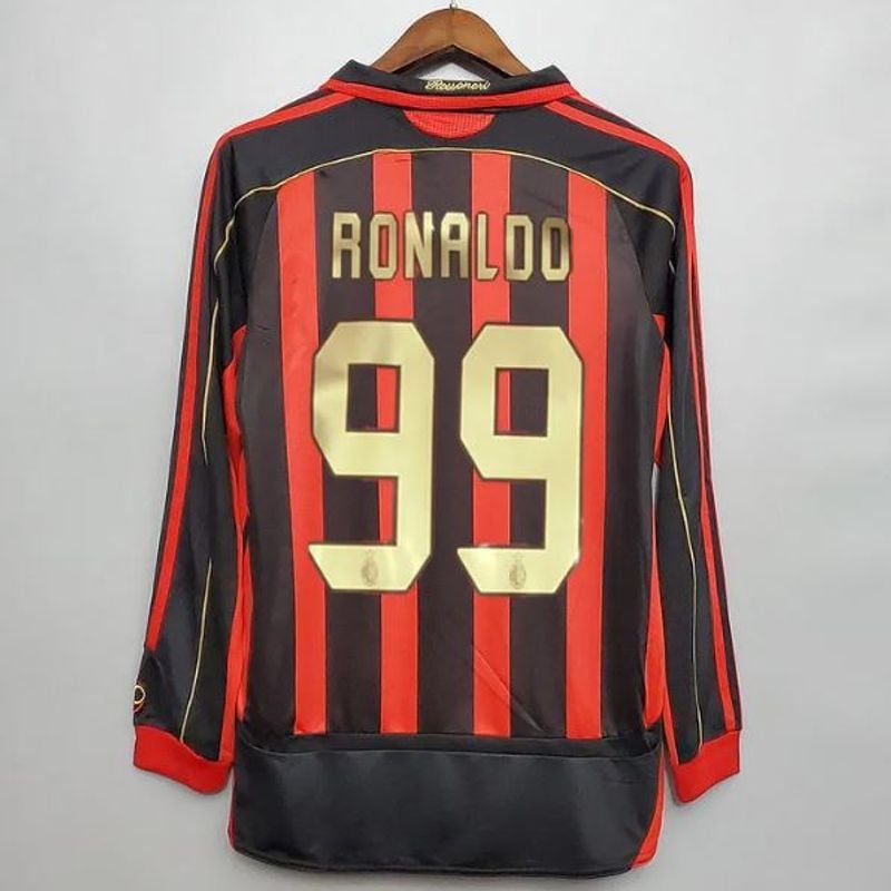 Camisa Do Ronaldo Fenomeno Milan