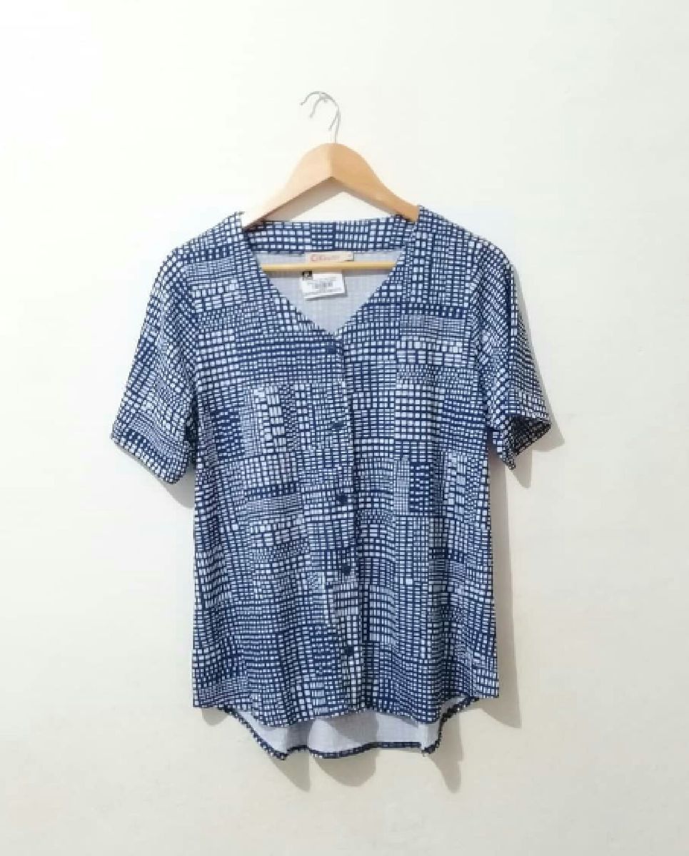 camisa manga curta - blusas criatiff