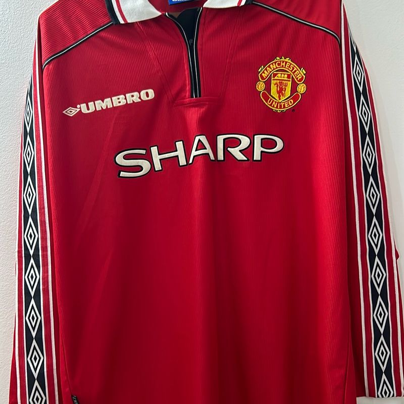 Camisa Manga Longa 1999 Raríssima do Manchester United - Tam G